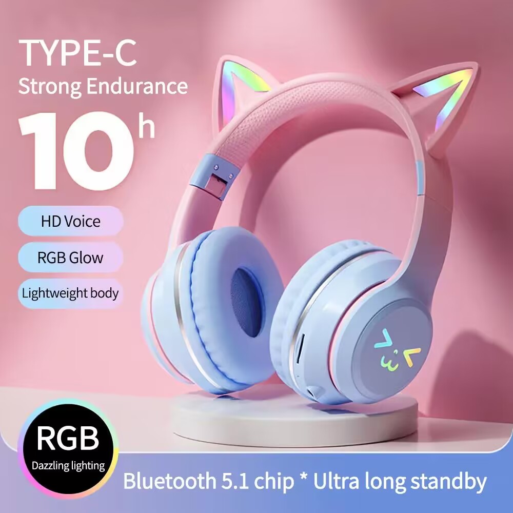 Venom Gaming Accessories - RGB Glow Earphones Wireless Earbuds 5.3