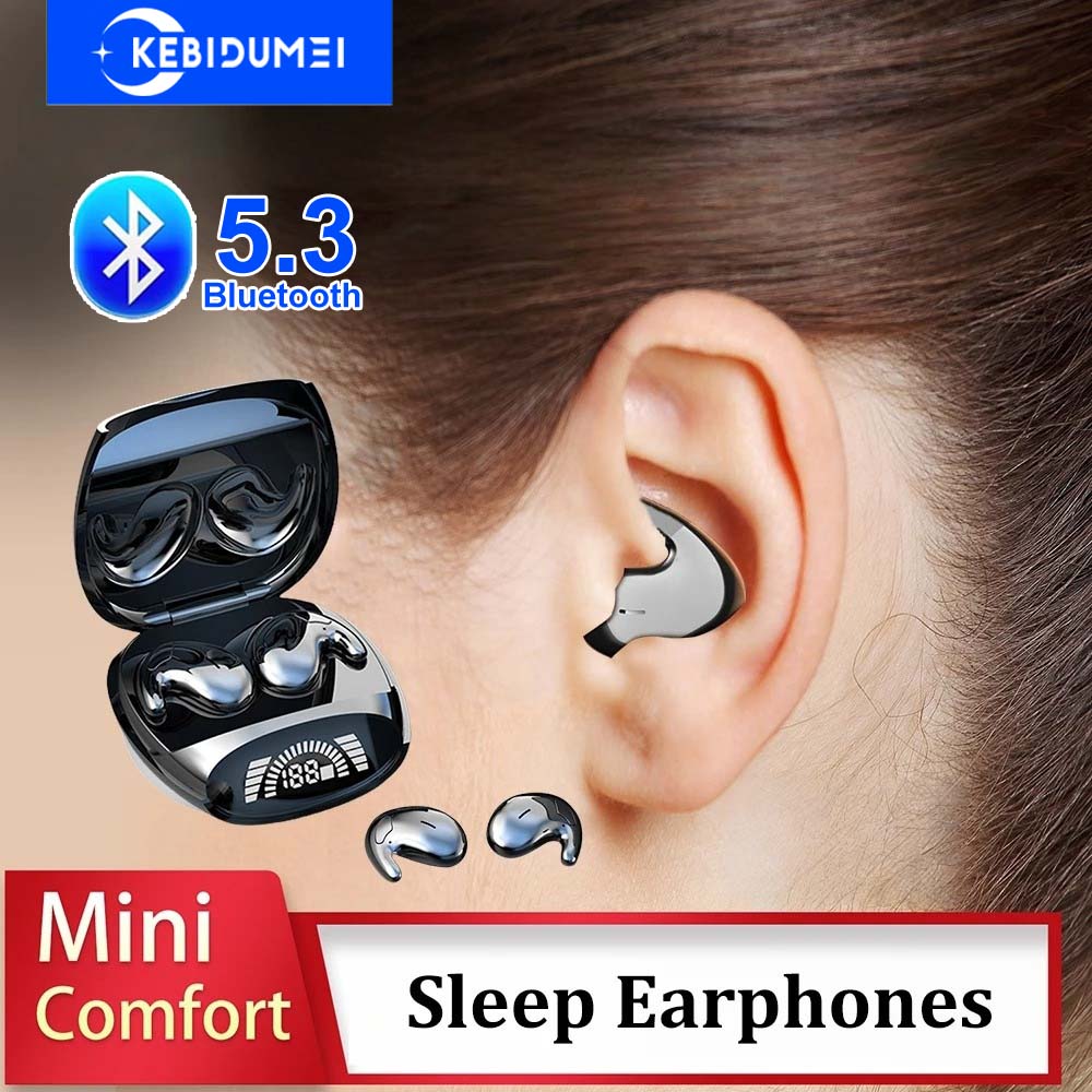 Gaming Accessories Iphone - Invisible Sleep Earphones Bluetooth 5.3 Headphones