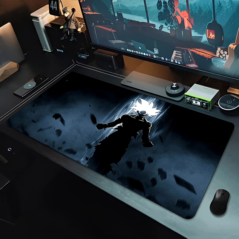 DBZ Black Anime Mouse Pad Drag - Gaming Accessories Gamer 评论和价格