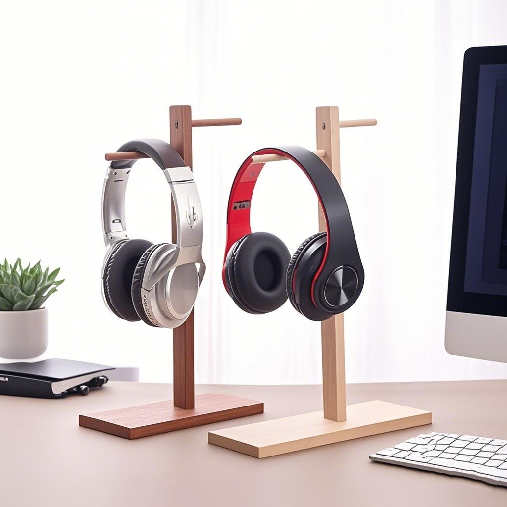 Wood Headphone Stand Earphone  - Venom Gaming Accessories 评论和价格