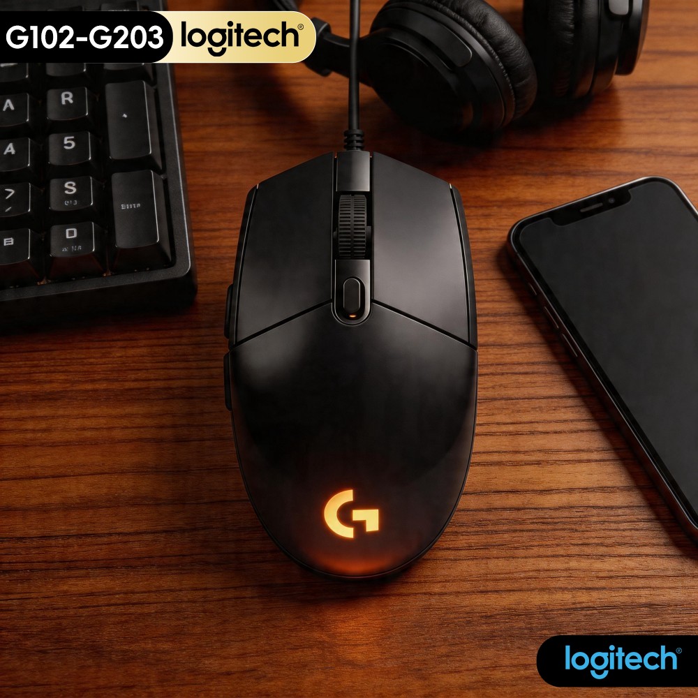 G102 Logitech G203 Gaming Mous - Logitech Mouse G203 评论和价格