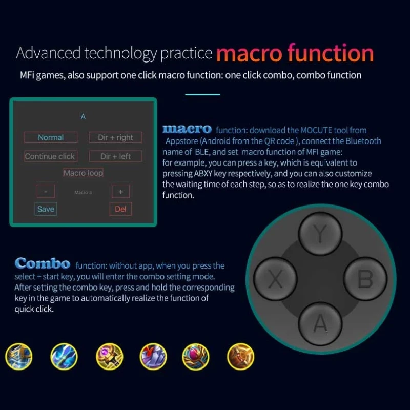 Cell Phone Gamepad Joystick Fo - Gaming Accessories Iphone 评论和价格