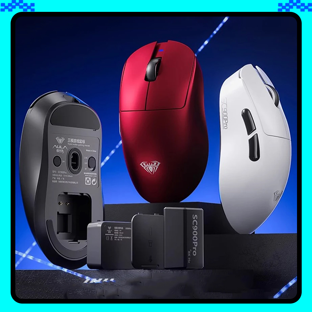 AULA SC900 Mouse Mouse Paw3950 - Gaming Accessories Gamer 评论和价格