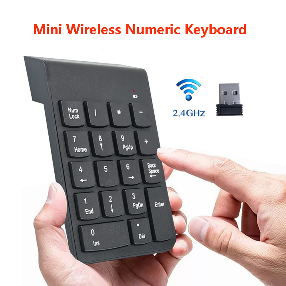 2.4GHz Mini Wireless Numeric K - Keyboard Numpad Separate 评论和价格