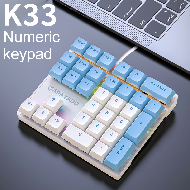 K33 Compact Mechanical Numpad, - Keyboard Numpad Separate 评论和价格