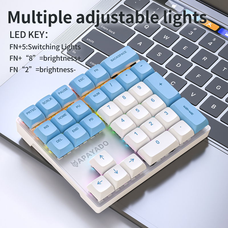 K33 Compact Mechanical Numpad, - Keyboard Numpad Separate 评论和价格