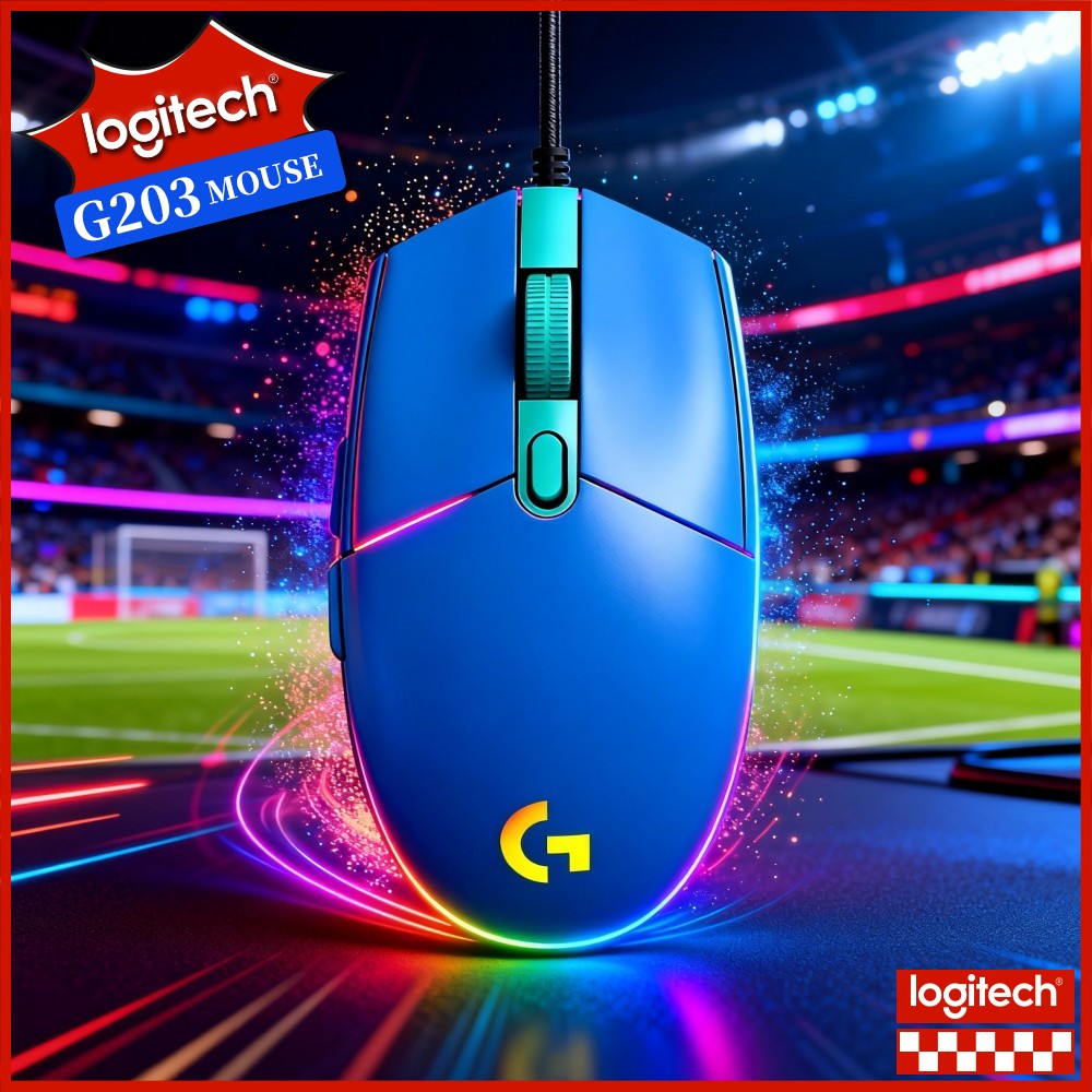 Logitech G203 Wired Gaming Mou - Logitech Mouse G203 评论和价格