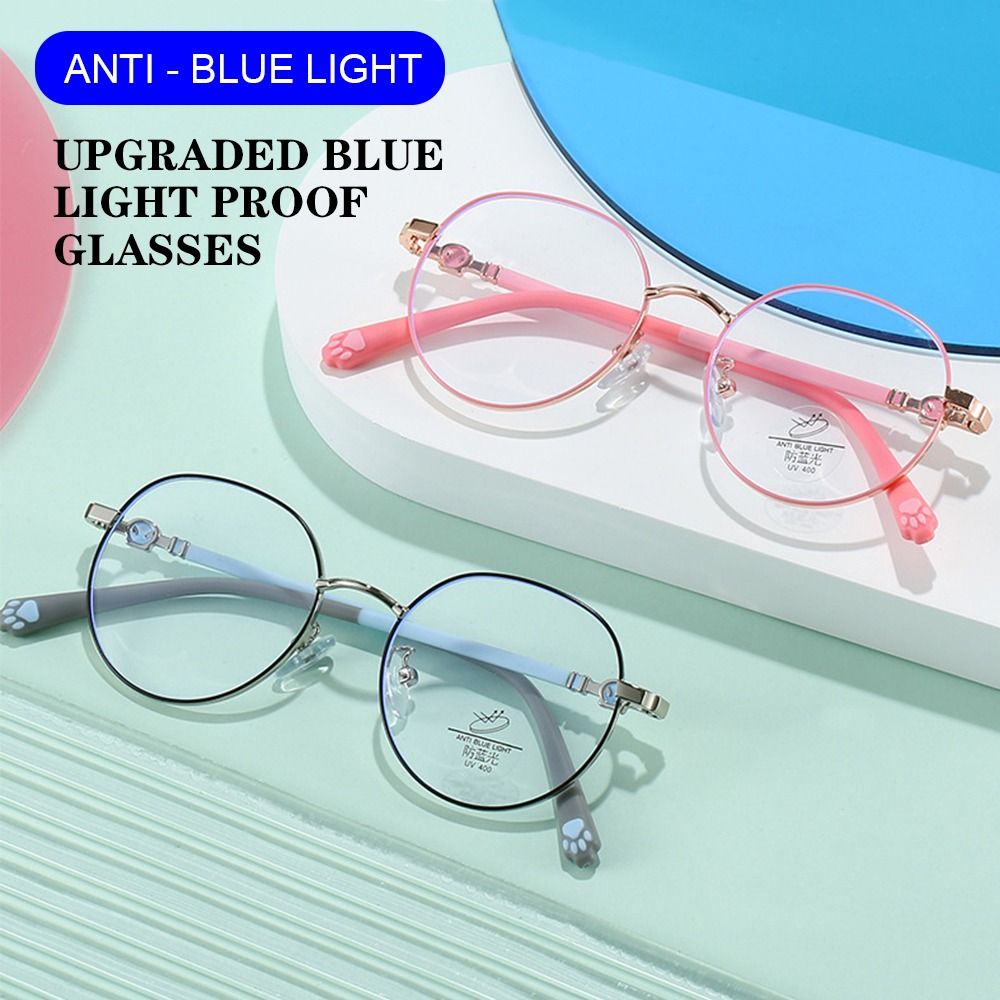 Anti-blue Light Kids Glasses C - Gaming Accessories For Kids 评论和价格