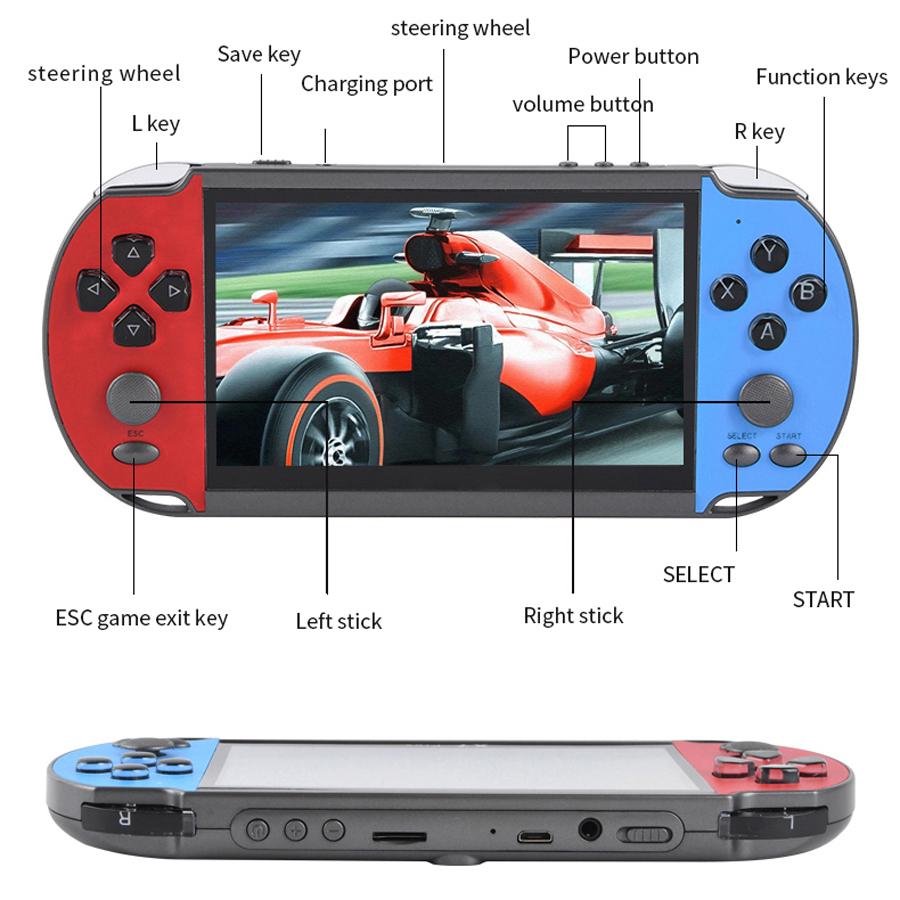 Portable Handheld Videogame TV - Gaming Accessories For Kids 评论和价格