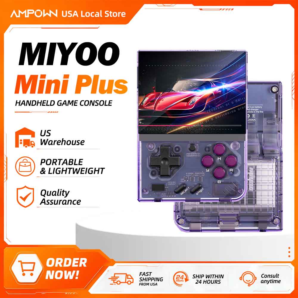 Miyoo Mini+ Retro Handheld Gam - Gaming Accessories For Kids 评论和价格