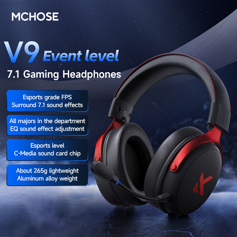 MCHOSE V9 Pro Headset with Mic - Venom Gaming Accessories 评论和价格