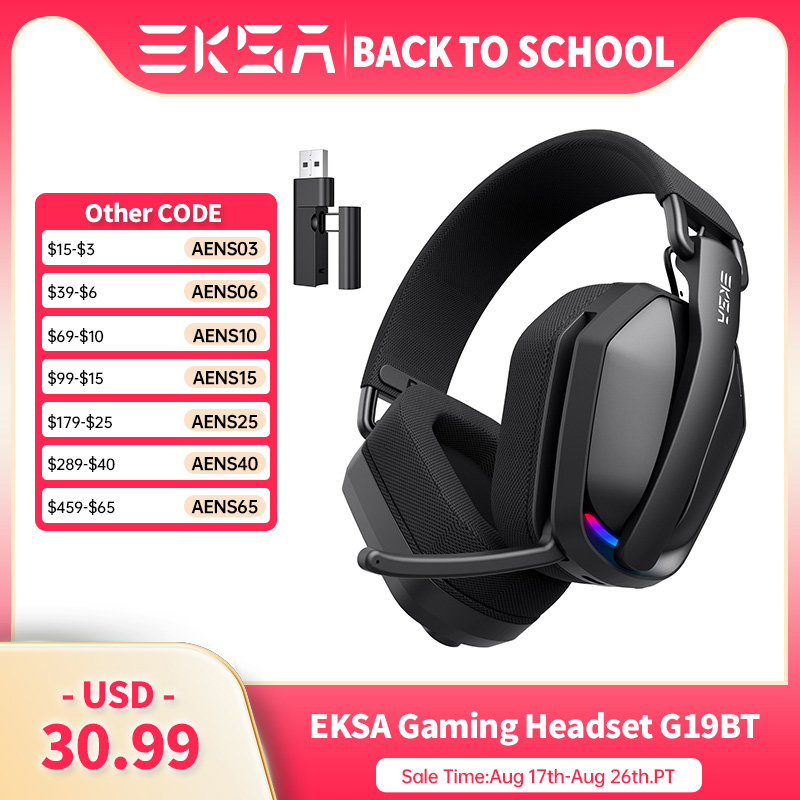 EKSA G19BT 2.4GHz Wireless Gam - Venom Gaming Accessories 评论和价格