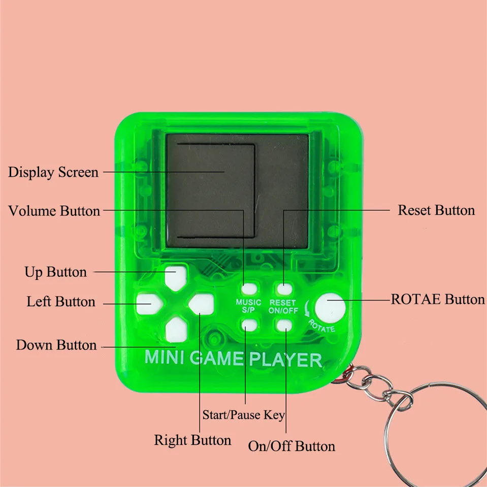 Retro Mini Handheld Game Playe - Gaming Accessories For Kids 评论和价格